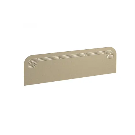 Offset Acoustic Desktop Screen - 1400 - Dark Camel